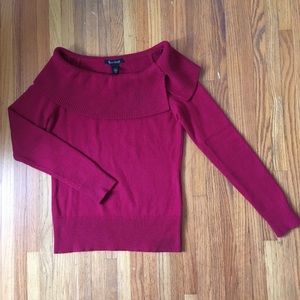 White House Black Market off the shoulder sweater.